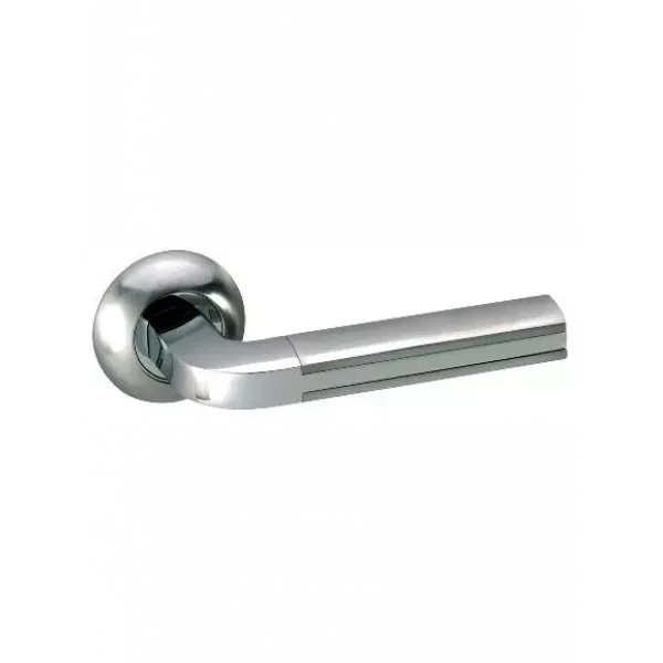 Дверная ручка на круглой розетке ADDEN BAU PAREJO A193 CHROME хром