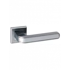Дверная ручка на квадратной розетке ADDEN BAU PIEZA Q360 SATIN CHROME хром