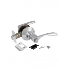 Ручка Ajax (Аякс) защелка DK610 CP-BK (6010 CP-B) (фик.) хром
