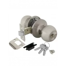 Ручка Ajax (Аякс) защелка DK682 SN-ET (6082 SN-E) (кл./фик.) мат. никель