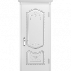 Ульяновская дверь Премьера-3 белая эмаль ДГ