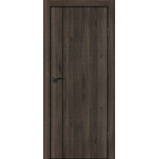 Дверь P-21 черный молдинг PET, кромка ABS черная c 4-х ст. Дуб темный