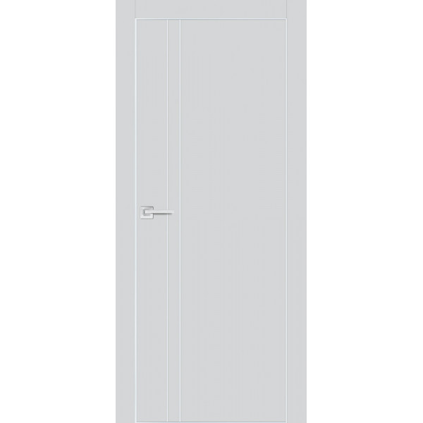 Дверь PX-20 AL кромка с 4-х ст. Агат матовый