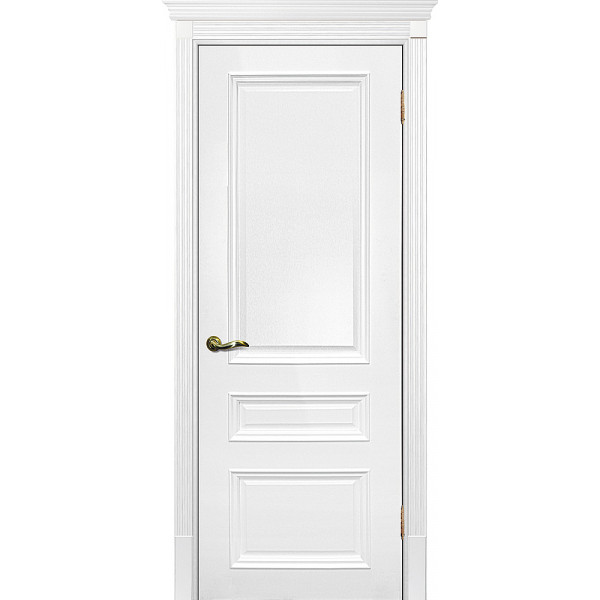 Дверь Смальта 06 Молочный ral 9010